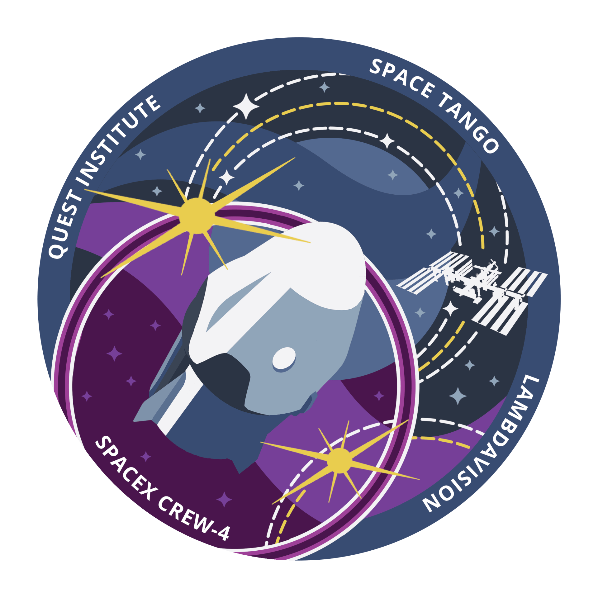 Texas A&M student designs mission patch for NASA SpaceX Crew4